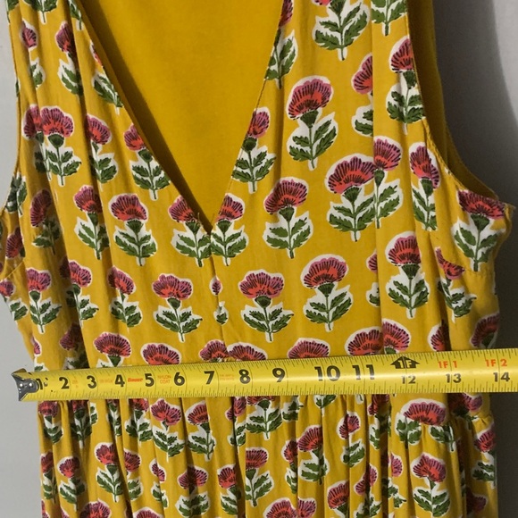 Sincerely Jules Yellow Floral Midi Dress - Picture 7 of 7